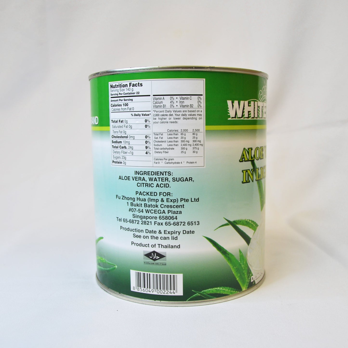 White River Aloe Vera Dice in Light Syrup