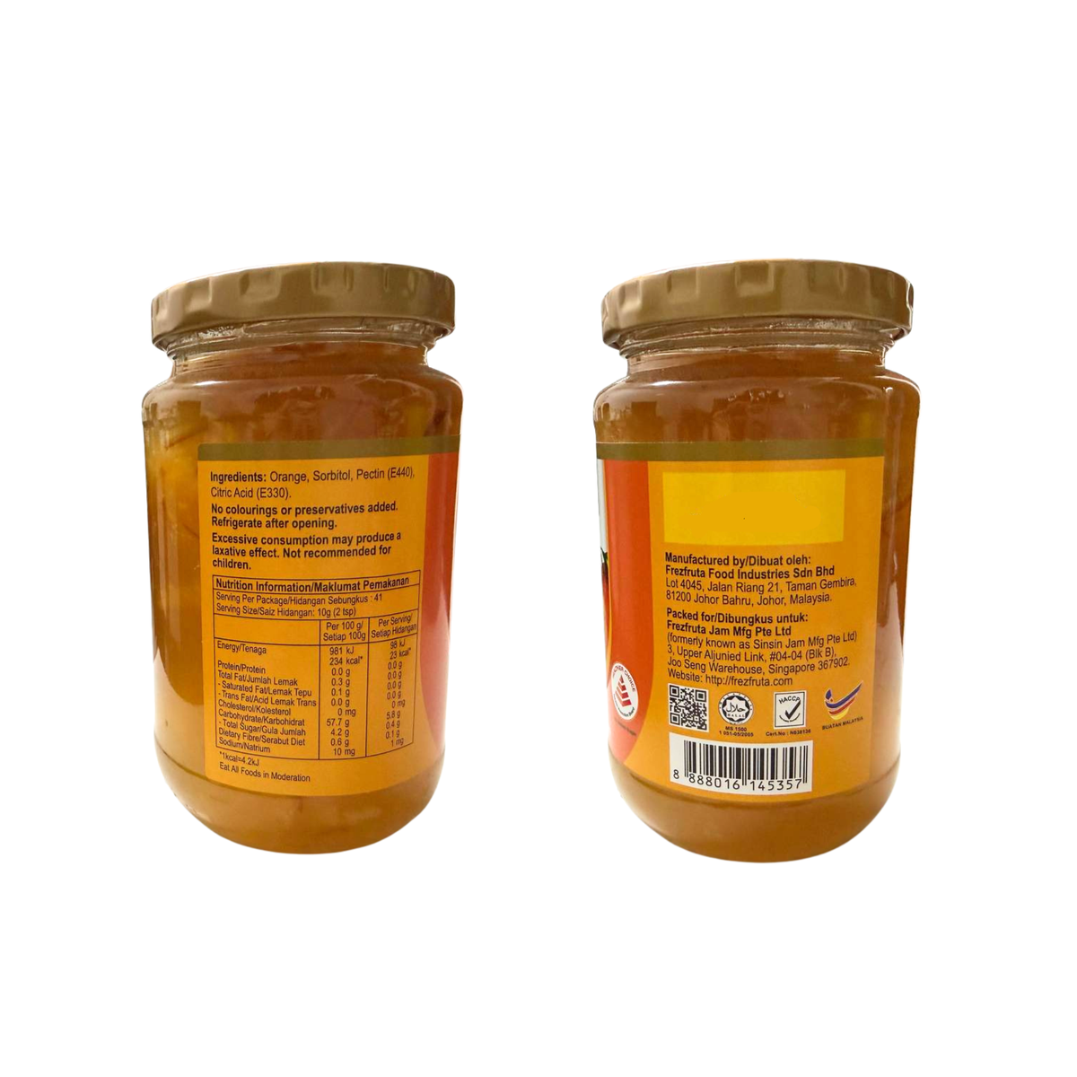 Frezfrut Orange Marmalade 450G