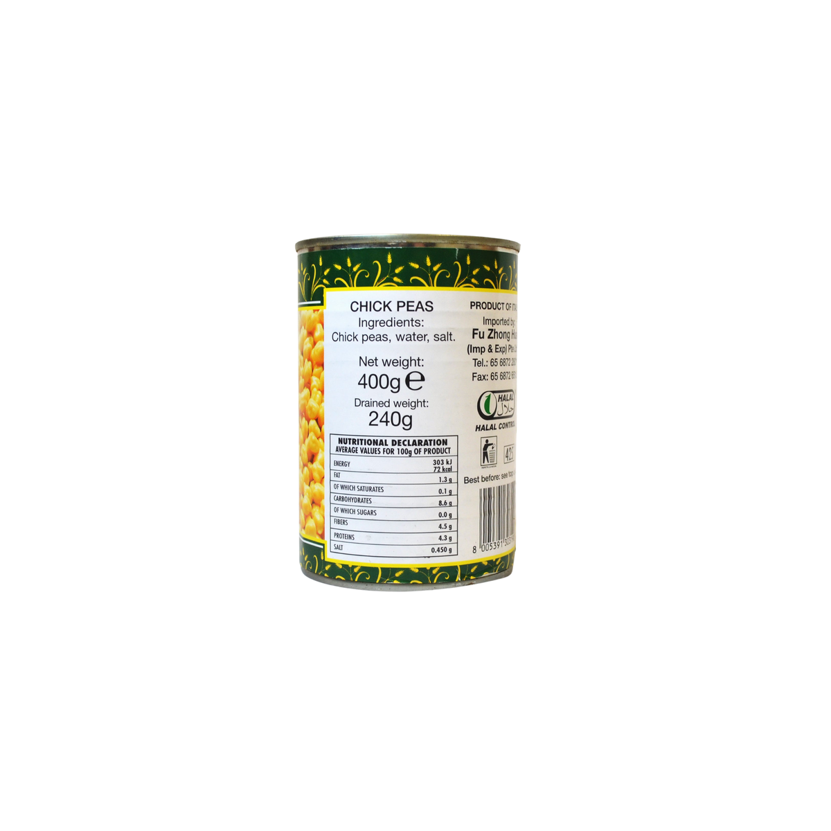 Moli Pasta Garbanzo Beans (Chickpeas)