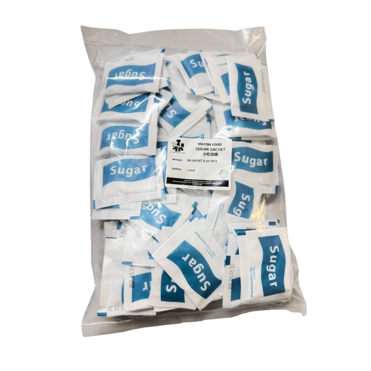 Mayor Sugar Sachets (20 x 100s 6g)