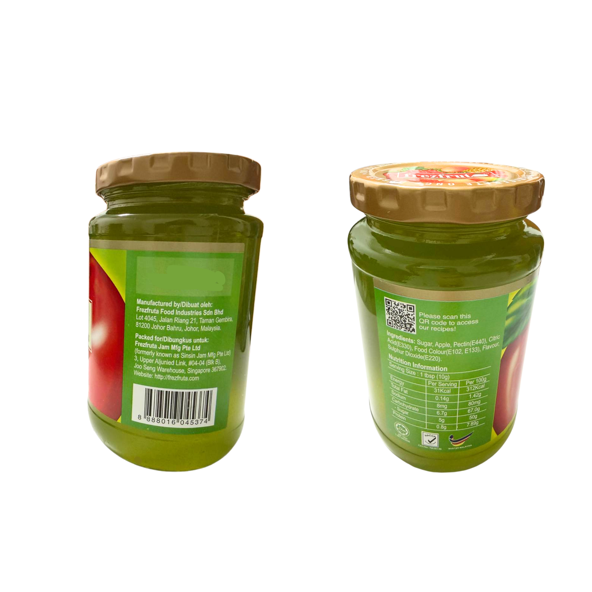Frezfrut Apple Jam 450g