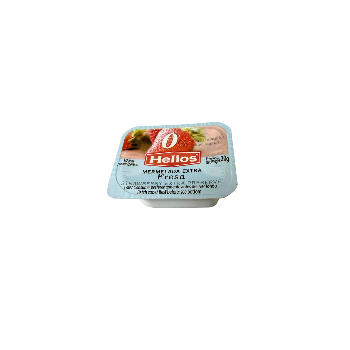 Helios Portion Jam (No sugar Added) - Strawberry 20g in 80s
