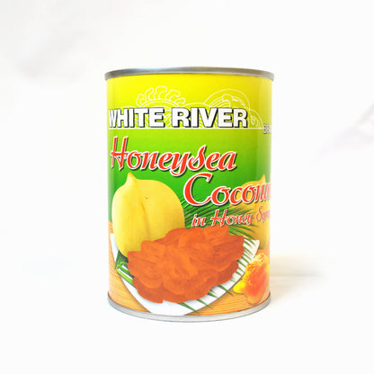 White River Honeysea Coconut in Honey Syrup