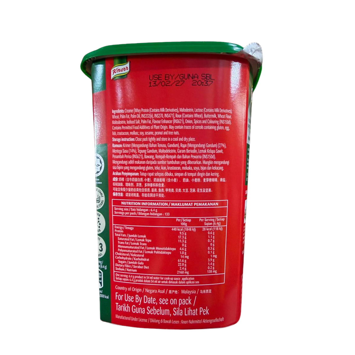 Knorr White Sauce Mix